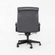 2003 Richard Sapper for Knoll Executive Desk Chair in Grey Leather 2x Available For Discount