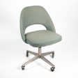 1980s Saarinen Executive Desk Chair, 72 US-BC by Eero Saarinen for Knoll Steel, Fabric, Foam Sale