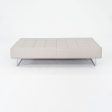 2013 Quadra Bench by Pierluigi Cerri and Alessandro Colombo for Poltrona Frau in Steel and Leather 4x Available For Discount