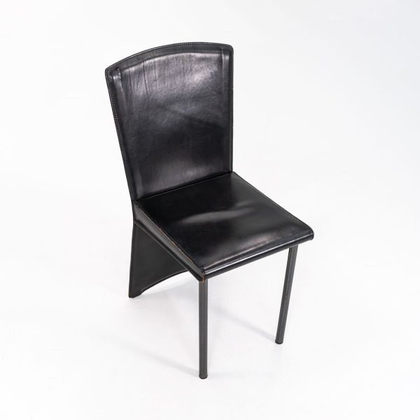 1987 Armida Dining Chair by Andrea Branzi for Zanotta Leather, Steel Online Sale