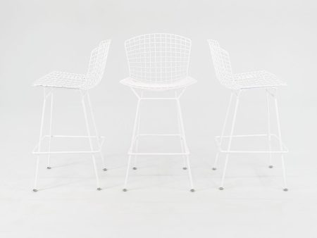 2011 Bertoia Bar Stool, Model 428C by Harry Bertoia for Knoll 8x Available For Sale