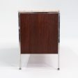 1960s Davis Allen and Gordon Bunshaft for SOM 66 inch Credenza   Cabinet in Walnut and Travertine Online