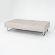 2013 Quadra Bench by Pierluigi Cerri and Alessandro Colombo for Poltrona Frau in Steel and Leather 4x Available For Discount