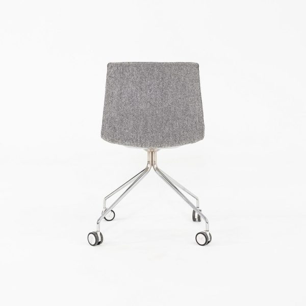 2020 Lievore Altherr Molina for Arper Catifa Armless Desk Chairs in Grey Fabric 4x Available Supply