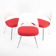 2011 Knoll Saarinen Executive Side Chair, Model 72C by Eero Saarinen for Knoll Steel, Fabric, Foam, Plastic Online now