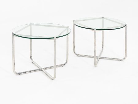 1979 Mies van der Rohe for Knoll MR Side Table from Sears Tower by SOM 2x Available Online now