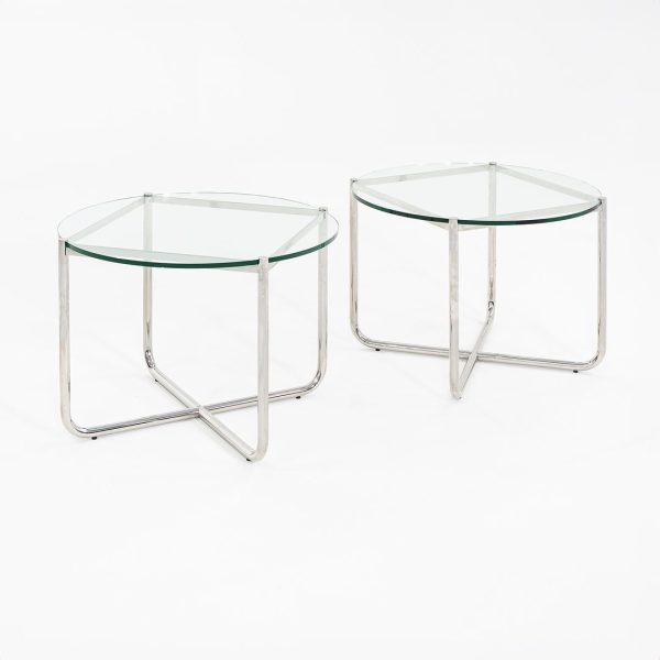 1979 Mies van der Rohe for Knoll MR Side Table from Sears Tower by SOM 2x Available Online now