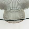 1960s Warren Platner for Knoll 36  Round Coffee Table in Steel and Glass Online now