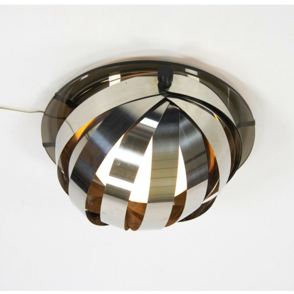 Vintage Bauhaus Flush Ceiling Pendant Lamp from Richard Meier Giovannitti House For Sale