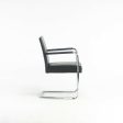 2010s Walter Knoll George Cantilever Stacking Chairs designed by EOOS in Black Leather For Cheap