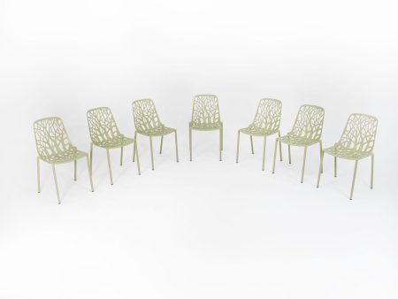 2010s Set of Seven Forest Chairs by Robby Cantarutti & Partners for FAST Italy Online Sale