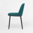 2019 Vitra Softshell Side Chair w  Teal Blue Fabric by Ronan & Erwan Bouroullec Hot on Sale