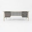 C. 1958 Gordon Bunshaft of SOM   Alcoa   GF Studios Italic Desk for General Fireproofing Co. For Cheap