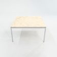 2000 Florence Knoll Coffee Table, Model 2518MC in Marble with Chrome Legs Discount