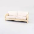 1990s Cina Sofa By Antonio Citterio For B&B Italia in 2-Tone Light Fabric 2x Available Online Sale