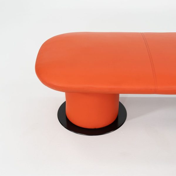 2021 +Halle   Hightower Levels Bench in Orange by Form Us With Love of Sweden 95  on Sale