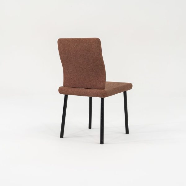 1986 Set of Four Mandarin Dining Chairs, Armless by Ettore Sottsass for Knoll in Fabric Hot on Sale