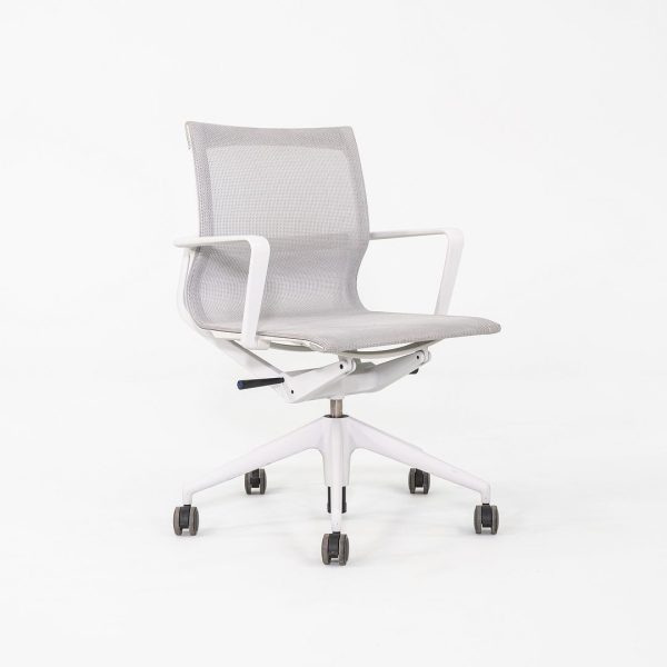 2014 Alberto Meda for Vitra Physix Desk Chairs in White Mesh 10x Available Hot on Sale