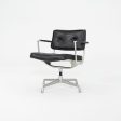 1968 Herman Miller Eames ES102 Intermediate Desk Chair in Black Naugahyde Fashion