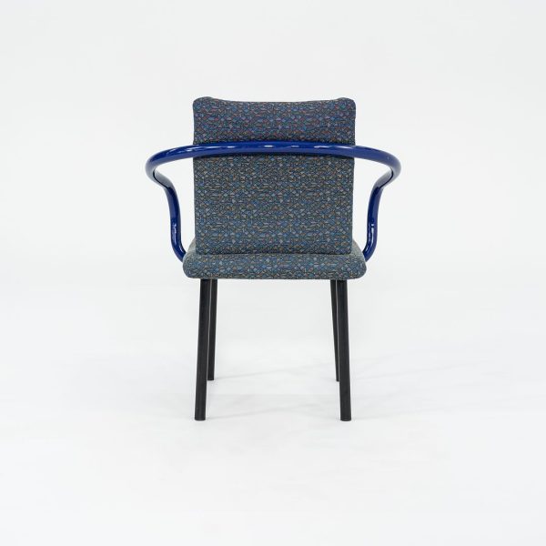 1993 Mandarin Chair by Ettore Sottsass for Knoll Steel, Foam, Padding, Wood, Plastic Supply