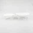 2010s Erik Jorgensen Insula Coffee Table by Ernst & Jensen in White Small 2x Available Fashion