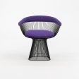 1960s Platner Arm Chair, Model 1725 by Warren Platner for Knoll with Bronzed Finish and Purple Fabric For Cheap