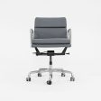 2010s Soft Pad Management Chair, EA435 by Ray and Charles Eames for Herman Miller in Grey Fabric Sale