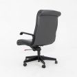 2003 Richard Sapper for Knoll Executive Desk Chair in Grey Leather 2x Available For Discount