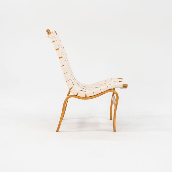 1960s Eva Lounge Chair, Model 41 by Bruno Mathsson for Firma Karl Mathsson in Beech 4x Available Online Sale