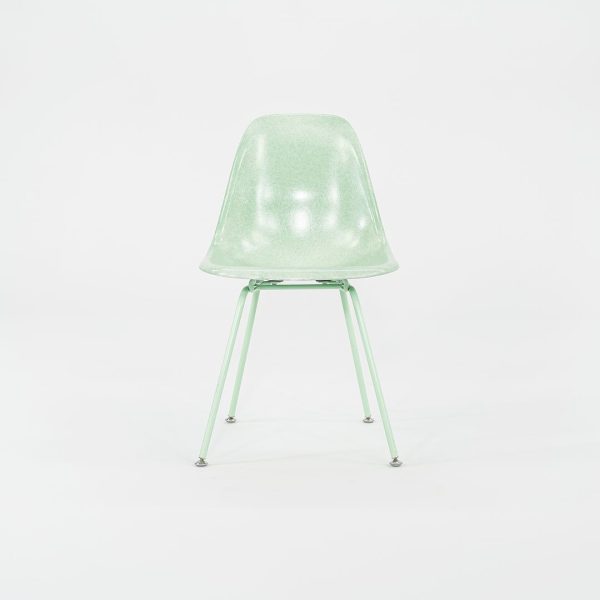 2010s Modernica Eames Fiberglass Side Shell Chairs in Green 1x Available Online Hot Sale