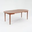 1970s Danish Extension Dining Table in Teak Attributed to Ib Kofod Larsen 42-84 inches For Sale