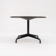 2011 Herman Miller Eames Contract Dining   Cafe Table with 42 inch Round Faux Oak Top 3x Available Hot on Sale