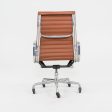 2010s Herman Miller Eames Aluminum Group Executive Desk Chair in Cognac Leather Online