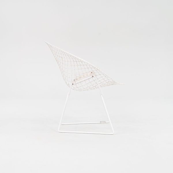 1980s Bertoia Diamond Chair, Model 421 by Harry Bertoia for Knoll Steel, Powdercoat, Plastic Sale