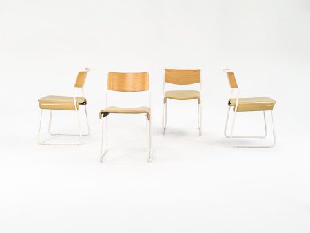 2021 Set of Four Canteen Utility Chairs by Ed Carpenter and Andre Klauser for Very Good and Proper For Cheap