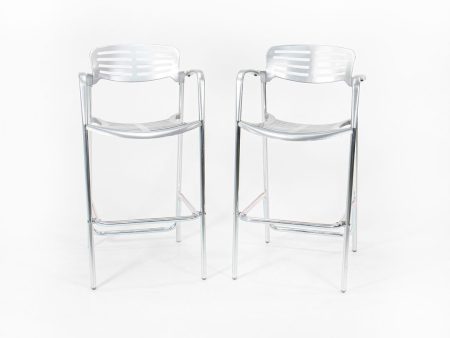 2000s Pensi Toledo Bar Stool by Jorge Pensi for AMAT-3 in Aluminum Online Hot Sale