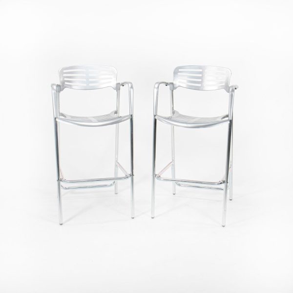 2000s Pensi Toledo Bar Stool by Jorge Pensi for AMAT-3 in Aluminum Online Hot Sale