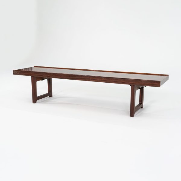 1960s Torbjorn Afdal for Mellemstrands Mobelfabrik Rosewood Bench or Coffee Table Online Sale