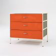 1950S Three-Drawer Steel Frame Dresser Cabinet Model 4013 By George Nelson For Herman Miller Steel, Masonite, Paint, Iron Online Hot Sale