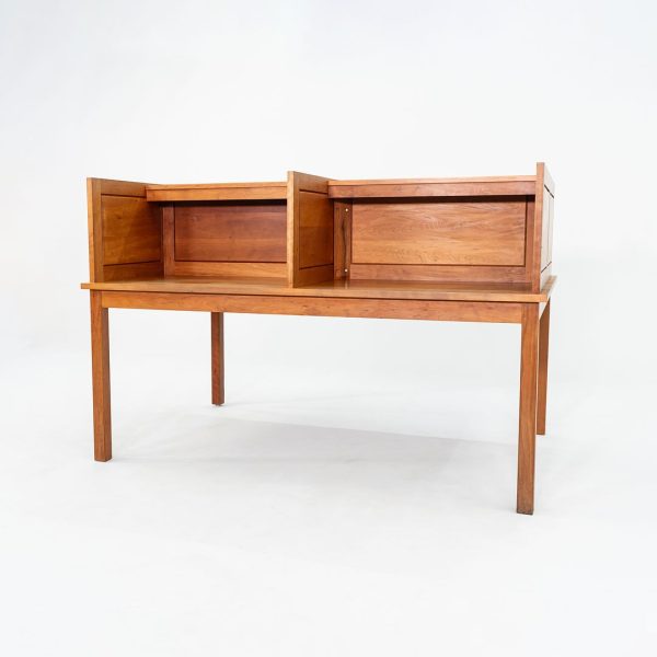 1990 Thomas Moser Library Desk in Solid Cherry Hardwood 72x48 in 2x Available Hot on Sale