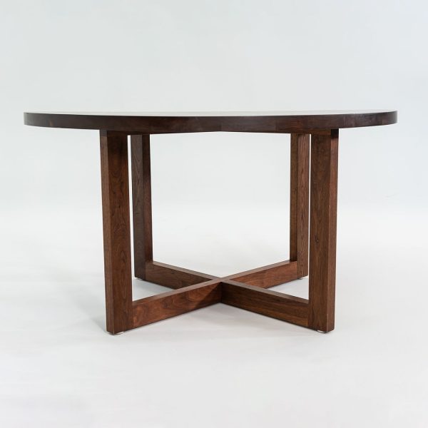 2008 Tyler Hays for BDDW Tobin Dining Table in Solid Black Walnut 54 inch Online Hot Sale