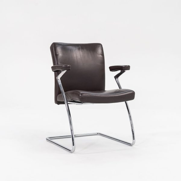 2003 Art Collection Arm Chair by Walter Knoll in Leather 10x Available For Cheap