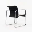 1970s Dining Arm Chair by Peter Protzman for Herman Miller in Black Vinyl Cheap