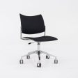 2017 Sigurd Rothe for Casala Cello Desk Chairs in Black Fabric and Chromed Steel 12+ Available Fashion