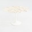 2006 Eero Saarinen for Knoll 47  Tulip Dining Table in Arabescato Marble Cheap