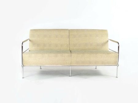 1994 Gunilla Allard for Lammhults Sweden Cinema Settee Two Seater Sofa Fabric Discount