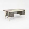 C. 1958 Gordon Bunshaft of SOM   Alcoa   GF Studios Italic Desk for General Fireproofing Co. For Cheap