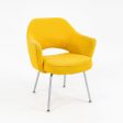 1960s Knoll Saarinen Executive Chair, Model 71A by Eero Saarinen for Knoll Steel, Fabric, Foam, Plastic on Sale