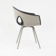 2013 Ginger Ale Chair by Roberto Lazzeroni for Poltrona Frau in Black Leather 1x Available Online Sale