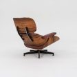 1960s Herman Miller Eames Lounge Chair and Ottoman 670 & 671 by Charles and Ray Eames in Red Leather Hot on Sale